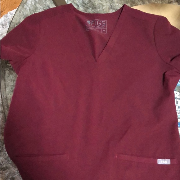 Figs Other - Burgundy Figs Scrubs